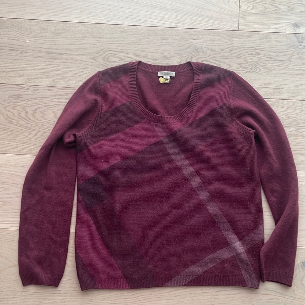 Burberry Marino Wool Sweater